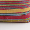 Antique Indigo Batik and Stripe Textile 50731