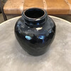 Antique Central Asian Black Glazed Pottery Vessel 66984