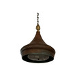 Limited Edition Copper Pendant with Opaline Shade 58809