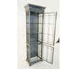 French Steel, Bronze and Glass Cabinet 18244
