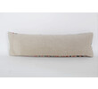 19th Century Suzani Textile Lumbar Pillow 65093