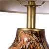 French Marbleized Ceramic Lamp 26063
