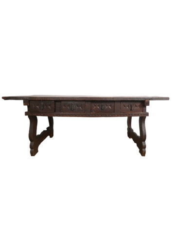 18th Century Spanish Walnut Table 64080