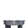 Lucca Studio Leda Grey Cerused Oak Side Table 67061