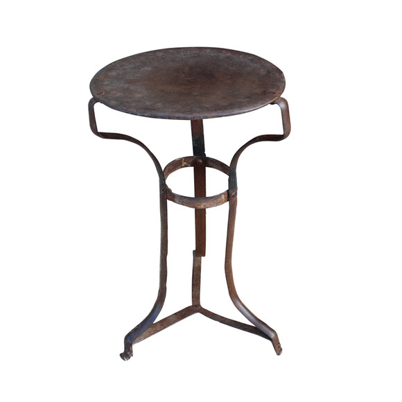 French Metal Side Table 28069