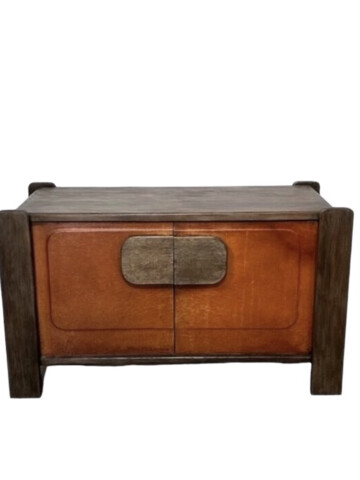 Lucca Studio Alon Leather Cabinet 66095
