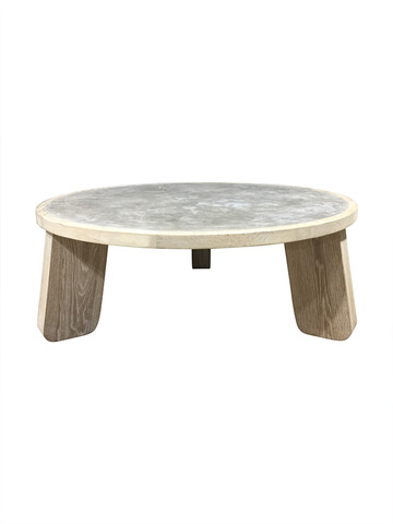 Lucca Studio Vance Coffee Table In Oak and Concrete. 66778