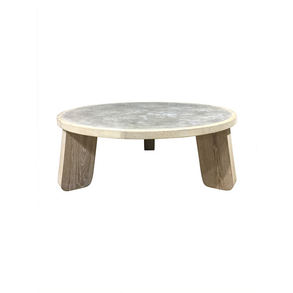 Lucca Studio Vance Coffee Table In Oak and Concrete. 66491