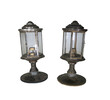 Pair Large Scale 19th Century French Tole Lantern 21396