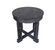 Lucca Studio Leda Grey Cerused Oak Side Table 67061