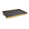 Limited Edition Bronze Tray With Vintage Italian Paper 26803