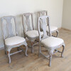Set of (4) 18th Century Swedish Dining Chairs 63046