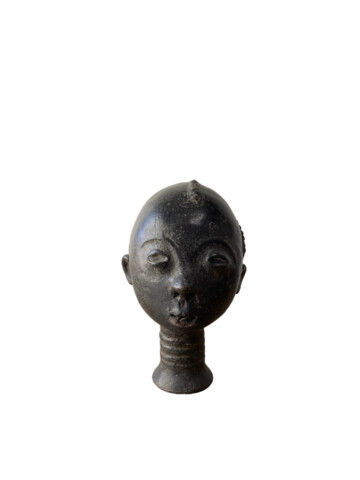 Large Scale Terracotta African Head Sculpture 67848