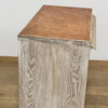 Lucca Studio Paola Night Stand - Leather Top and base 64578