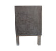 Limited Edition Oak and Saddle Leather Night Stand 28238