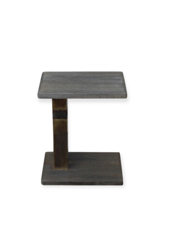 Lucca Studio Hailey  Side Table (Grey) 66363
