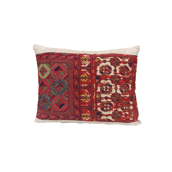 Exceptional 18th Century Turkish Textile Embroidery Pillow 26922