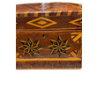 Large English Inlaid Wood Box 66170