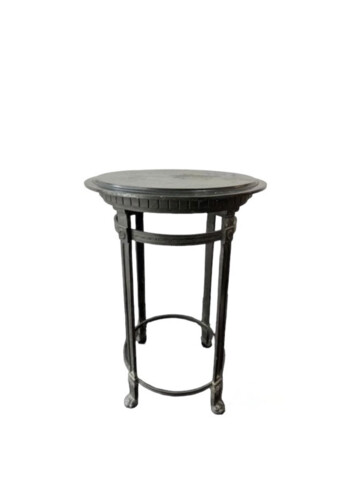 Early 20th French Century Iron  Side Table 67937