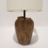 French 19th Century Wood Element Lamp 66927