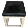 Lucca Studio Bryce Leather Table/Stool 54228