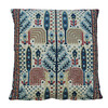 Vintage Printed Linen Textile Pillow 64250