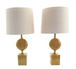 Pair of French Marble Lamps 18573