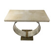 Lucca Limited Edition Table in Parchment and Mixed Metals 23017