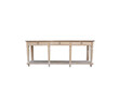 Limited Edition Oak and Chestnut Top Console 23670