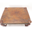 19th Century Danish Leather Stool/Bench 64068