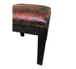 French Leather Stool 66213