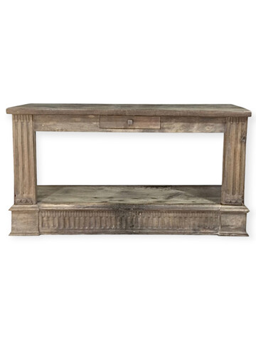 Limited Edition French Oak Console 67368