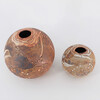 Pair of Organic Studio Pottery Vessels 59143
