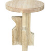 Lucca Studio Wood Modernist Side Table 26893