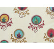 Vintage Turkish Embroidery Textile Pillow 63847