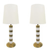 Pair Of Lucca Studio Capo Table Lamps 12496