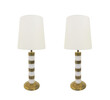 Pair Of Lucca Studio Capo Table Lamps 12496