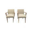 Pair of French Mid Century Arm Chairs  60132