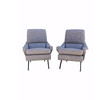 Pair Mid Century French Arm Chairs 23342
