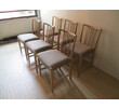 Set of 6 Mikael Laursen Oak Dining Chairs 16008