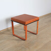 Lucca Studio Vaughn (stool) saddle leather top and base 66643