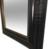 Dutch 19th Century Ebonized Mirror 18456