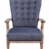Guillerme et Chambron Oak Arm Chairs 22557