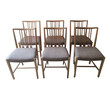 Set of 6 Mikael Laursen Oak Dining Chairs 16008