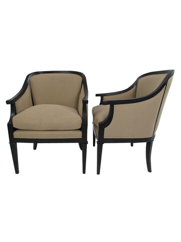 Pair of Lucca Studio Nolan Chairs 67298