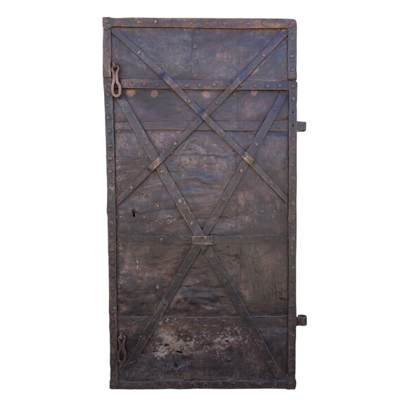 Rare Spanish 17th Century Prison Door 51745