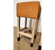 Lucca Studio Set of (3) Percy Saddle
Leather and Oak Stools 65566