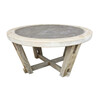 Lucca Studio Dider Round Coffee Table ( Cement top) 64596