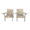 Pair of Lucca Studio Warren Arm Chairs 41681