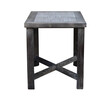 Lucca Studio Alfred Cerused Oak Rectangle Side Table 60917